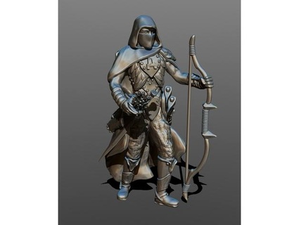 archer ranger voyants cabane 3d print model - Mito3D