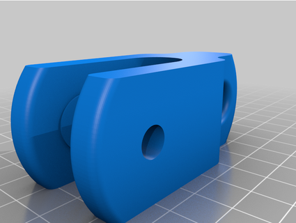 pully rolo patim rolamentos suporte rrrlasse 3d print model - Mito3D