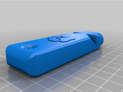 train dog whistle navilluseoj 3d print model - Mito3D