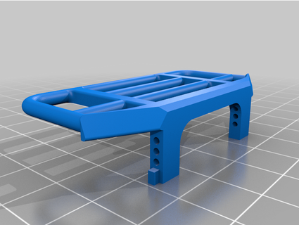 axial scx24 bull bar bumper configzero 3d print model - Mito3D