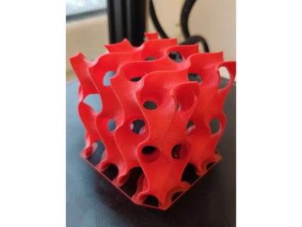 gyroid cubes lmna 3d print model - Mito3D