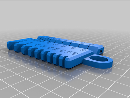 metrisch Schraube verhexen Nuss Jig mickff 3d print model - Mito3D