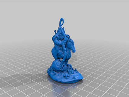 nain archer Stormlord clan alexstormnd 3d print model - Mito3D