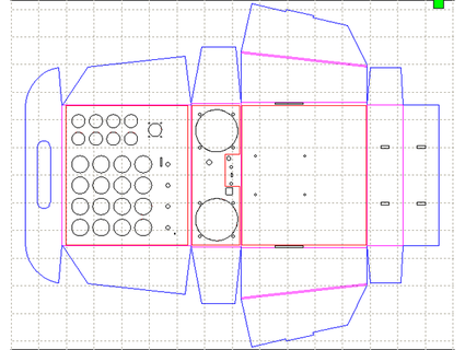rythmo beatbox cardboard cut template xanvier 3d print model - Mito3D