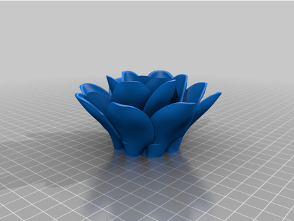 flower v2 pg123 3d print model - Mito3D