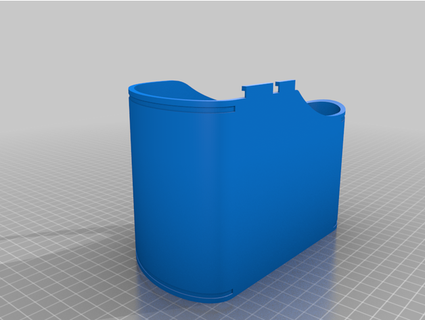 Soda Stream Kristall halterung meineProjektoren 3d print model - Mito3D