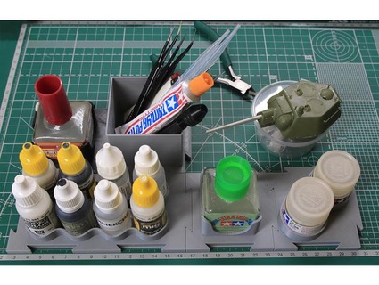 meh modulaire extensible titulaires tamiya gunze munitions ak skorcher 3d print model - Mito3D