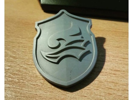 strixhaven Université badges furieux chacalope 3d print model - Mito3D