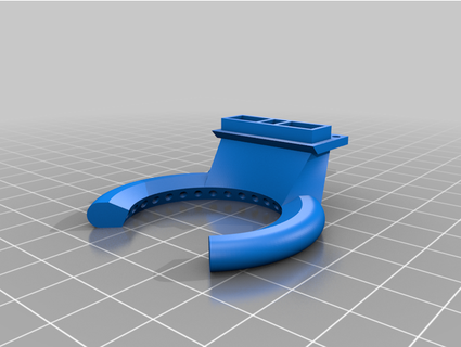 filament cooler - fan duct kossel anycubic linear plus hcarneiro 3d print model - Mito3D