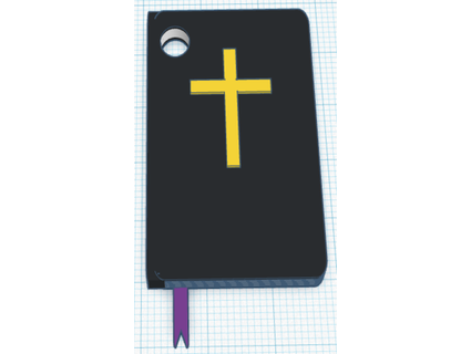 Bible porte clés kovabunch 3d print model - Mito3D