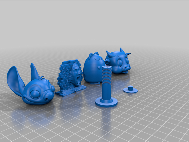 bobblehead bchica 3D print model - Mito3D