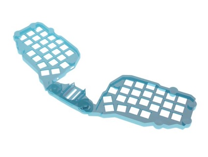 kalakukko48 ajustável ergonômico teclado vingador ferrugem 3d print model - Mito3D