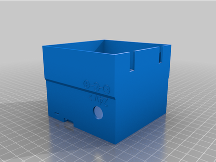 yawvr battery box itsvrk 3d print model - Mito3D