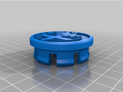 wheel center cap alfa romeo riipija 3d print model - Mito3D