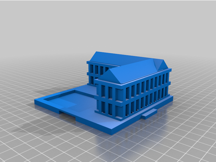 romano ciudad conjunto 1 3d print model - Mito3D