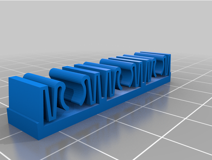 Schilf Clip solide Anschlüsse haroldjamesbelli 3d print model - Mito3D