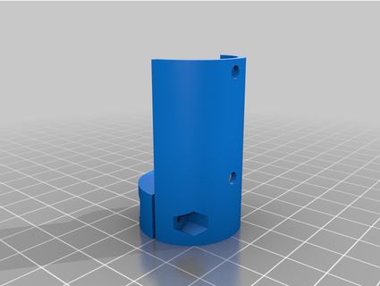 ecubmaker v6 mount maddmechanic 3d print model - Mito3D