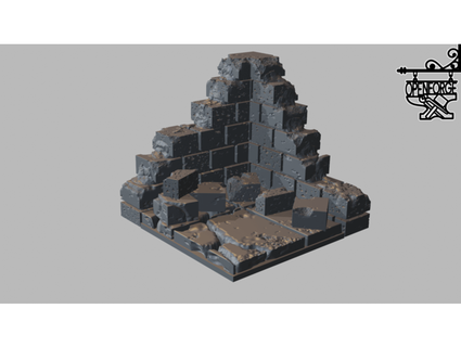cut stone arruinado pisos devonjones 3d print model - Mito3D