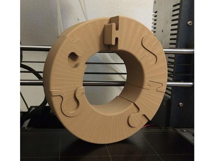 Perfektionist Ring Puzzle wsreith 3d print model - Mito3D