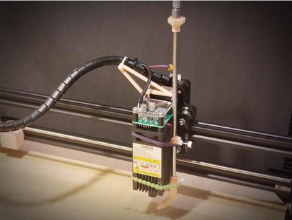 evrensel hava yardım diyot lazer kesici oymacı gönderin 3d print model - Mito3D