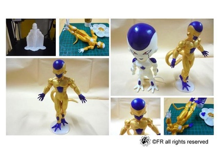 dragon ball-golden frieza & f bottom nba2006428 3d print model - Mito3D