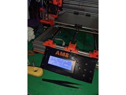 am8 lettering cover display simo9905 3d print model - Mito3D