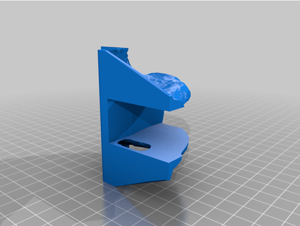 lamp mount shallow desk jdhorne 3d print model - Mito3D
