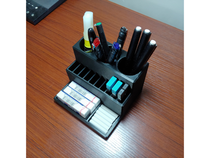 desk organizer - small bc-3d 3d print model - Mito3D