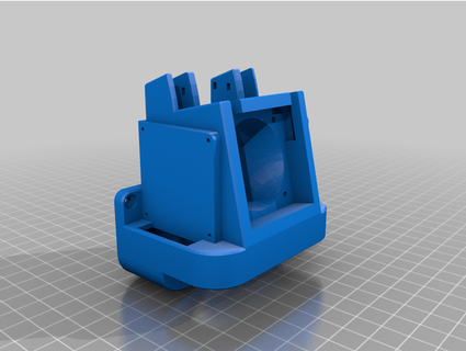satsana fanduct double part cooling fan arvidw 3d print model - Mito3D