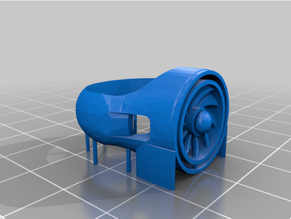 bague turbine remix tlf13 3d print model - Mito3D
