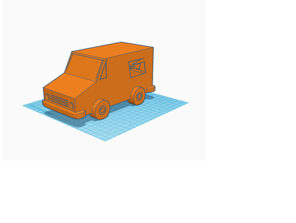 courrier camion bpilat13 3d print model - Mito3D