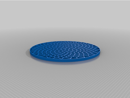 granjas espiral LED plato florpglorp 3d print model - Mito3D