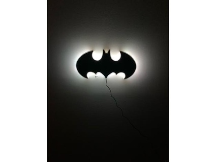 Batman LED Zeichen taitertot 3d print model - Mito3D