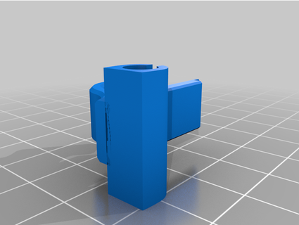 backpack rail camelbak hose clip astraobscura 3d print model - Mito3D