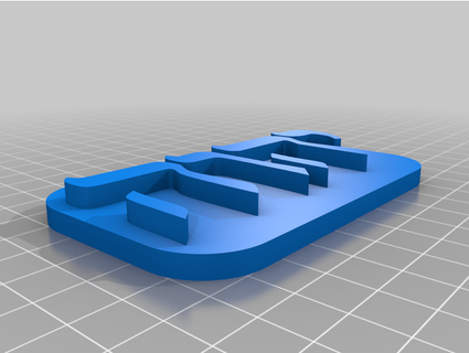 jw tetragrama fredchrys 3d print model - Mito3D