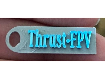 thrust fpv porte clés ballski3d 3d print model - Mito3D