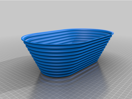 lievito naturale banneton greenchiller 3d print model - Mito3D