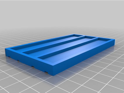core space marketplace tray display cubickc 3d print model - Mito3D