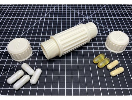 píldora caja hieloekb 3d print model - Mito3D