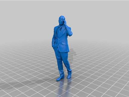 hombre traje movil homem terno Móvel lag150 3d print model - Mito3D