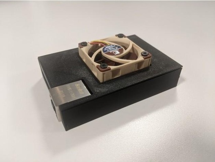 fonte cm4 ventilador caso bainha malvado 3d print model - Mito3D