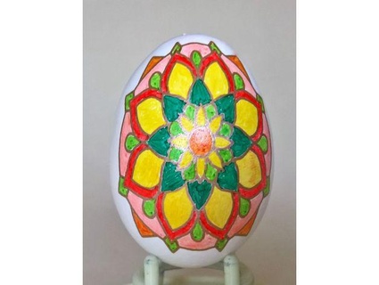 eggbot mandala fleur fautzmakes 3d print model - Mito3D
