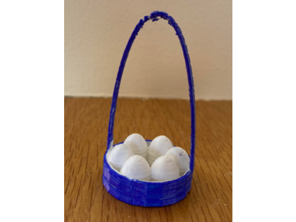 easter basket jinglesdif 3d print model - Mito3D