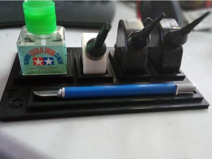 tcpiii's model master testors tamiya hobby glue holder tcpiii 3d print model - Mito3D