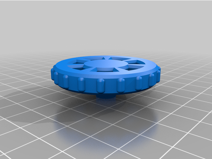 ender 2 v2 extrusora botão Kaladin 3d print model - Mito3D