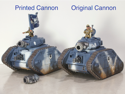 demolisher cannon rastrillo 3d print model - Mito3D