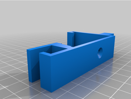anycubic i3 mega clip gantry bracket erndub 3d print model - Mito3D