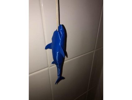 shark light string pull joegti 3d print model - Mito3D
