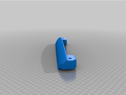 replacement handle chest freezer resized bmamo 3d print model - Mito3D