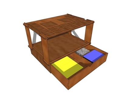 modular miniature tournament tray possiblyarobot 3d print model - Mito3D